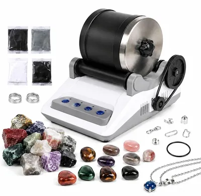 Productafbeelding van Professionele Rolslijpmachine Kit voor Edelstenen