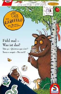 Produktbild von Schmidt Spiele Der Grüffelo: Fühl mal - Was ist das?, Brettspiel, Feinmotorik (Geschicklichkeit), 4 Jahr(e)