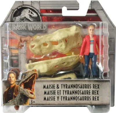 Produktbild von Mattel Jurassic World FWN29 - Maisie Tyrannosaurus Rex Actionfigur Sammelfigur