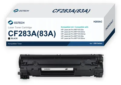 Produktbild von Toner kompatibel mit HP CF283A Pro MFP M125a M125nw M125rnw M126a M201n M126nw