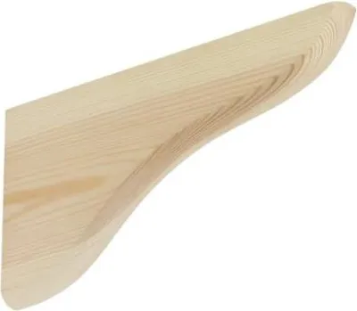 Produktbild von Regalhalter 215x120mm Regalträger Regalwinkel Wandkonsole Holzkonsole aus Holz