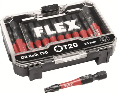 Produktbild von FLEX Bitset DB Bulk T20-50mm VE15 534156