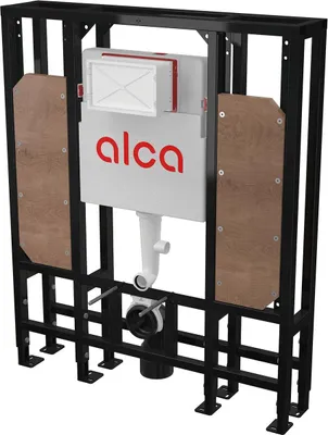 Immagine prodotto di Alcadrain AM116/1300H Solomodul Vorwandinstallationssystem für Trockenbau (freistehend) – für Personen mit eingeschränkter Mobilität