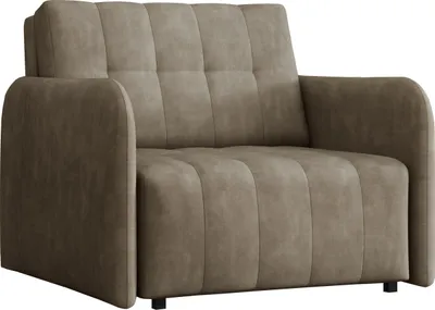 Produktbild von MIRJAN24 Schlafsofa Viva Grand I, einsitzer Bettsofa inkl. Kissen, mit Bettkasten und Schlaffunktion, Stilvoll Couch (Farbe: Country 03)