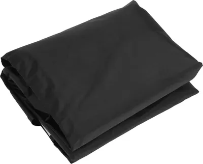 Image de Housse de balançoire imperméable à l'eau Protecteur de chaise balançoire pour jardin, cour et patioNoir 3 places 190x132x15cm