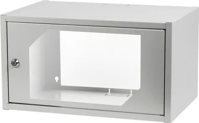 Zdjęcie produktu dla Digitus CL-19 06U, Szafa wisząca, 6U, 30 kg, Zamek, Zarządzanie okablowaniem, 10 kg