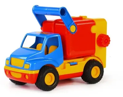 Image de Camion poubelle Construck (en filet) pour les enfants