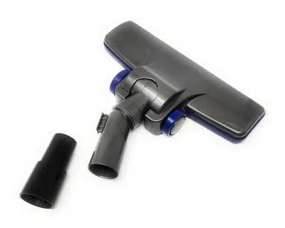 Produktbild von Bodendüse, Bürste Kompakt mit Gleitstreifen und Kantenschutz für Staubsauger mit Anschlussrohr 32mm oder 35 mm