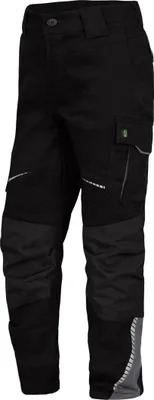 Produktbild von Leibwächter Kinderbundhose FLXKH Gr. 140 schwarz/grau