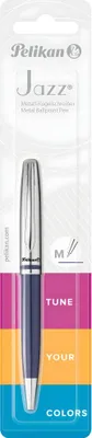 Zdjęcie produktu dla Pelikan Drehkugelschreiber Jazz Classic Metall dunkelblau Blister