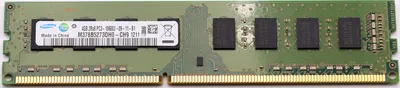 Produktbild von Samsung 4GB DDR3 1600MHz PC3-10600U-09-10-B0 PC Speicher RAM M378B5273CH0-CH9