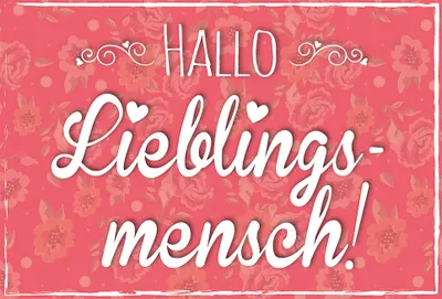Produktbild von Postkarte - True Words - Glückwunschkarte im Format 11,5 x 17 cm - "Ha