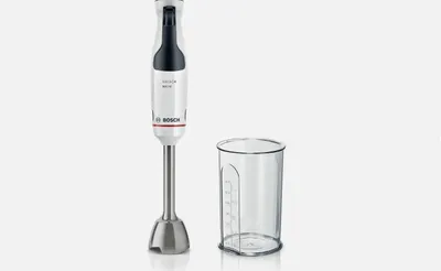 Produktbild von Bosch Serie 4 MSM4W210, Pürierstab, 0,6 l, 1,4 m, 600 W, Schwarz, Weiß
