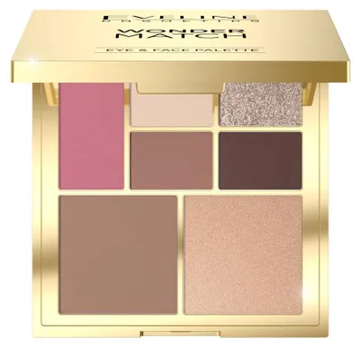 Zdjęcie produktu dla Eveline Cosmetics Wonder Match – bronzer, długotrwały efekt, błyszczące wykończenie – Pakiet 3 szt.