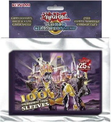 Produktbild von Yu-Gi-Oh! Hüllen - Grandopolis, The Eternal Golden City – 2013 WCS Commemorative Card Sleeves (100)
