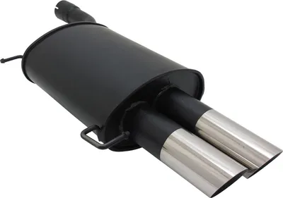 Immagine prodotto di Scarico sportivo Novus per BMW E60 Silenziatore posteriore MS-Design 2x76mm con ABE