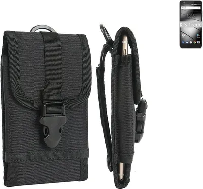 Produktbild von K-S-Trade Handyhülle kompatibel mit Gigaset GS370 Gürteltasche Holster Handytasche Gürtel Tasche Schutzhülle Robuste Handy Schutz Hülle Tasche