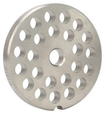 Immagine prodotto di Misura 12, piastra di ricambio in acciaio inossidabile, lama a disco, 8 mm, per macinacarne, rotonda, per accessori da taglio
