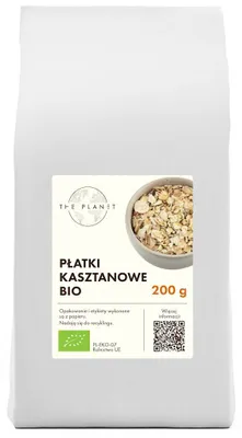 PŁATKI KASZTANOWE BIO 200 g - THE PLANET