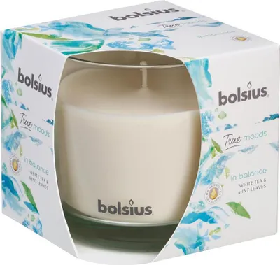 Obrázek produktu pro Bolsius Aromatic 2.0 Vonná svíčka ve skle, 95x95mm, In Balance