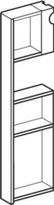 Produktbild von Geberit 242733TA1 Auszug komplett links zu Geberit