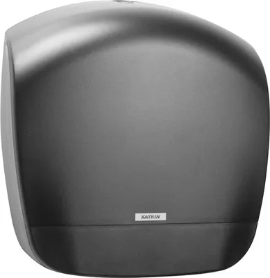 Produktbild von KATRIN Toilettenpapierspender S 82155 schwarz Kunststoff