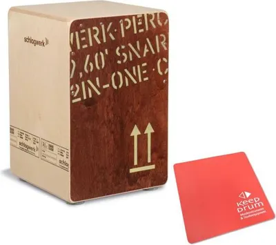 Produktbild von Schlagwerk CP403 Red Cajon mit Sitzpad Rot