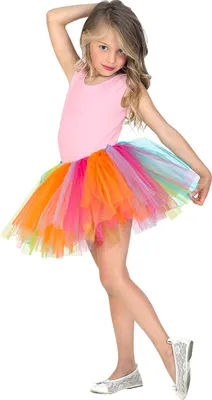Produktbild von Tutu Tüllrock Regenbogen