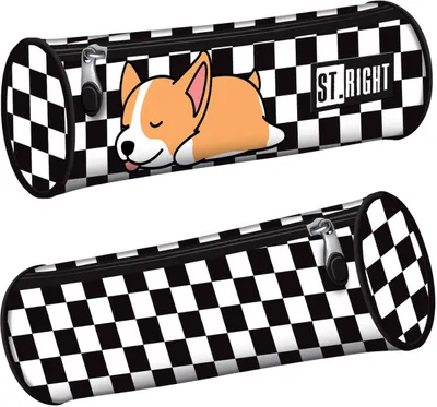 Produktbild von Sleepy Corgi Chessington schlafender Hund Federtasche PU1 St.Right Majewski