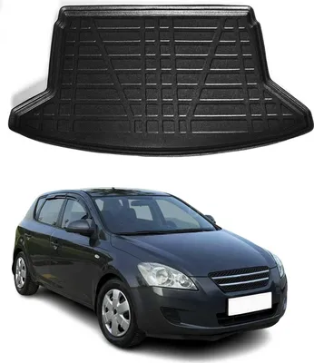 Zdjęcie produktu dla Gumowa wykładzina bagażnika do Kia Ceed 2006-2025 hatchback TPE