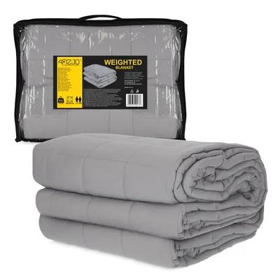 Produktbild von 4FIZJO Gewichtsdecke, 13,6 kg, 200x200 cm, Anti Stress Therapiedecke