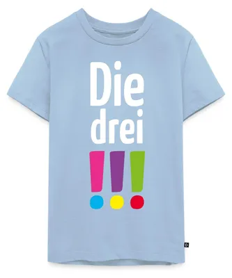 Produktbild von Spreadshirt Die Drei Ausrufezeichen Logo Teenager Premium T-Shirt, 146/152 (10 Jahre), Hellblau