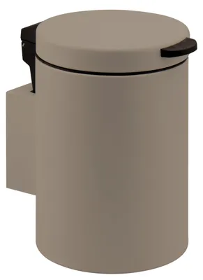 Produktbild von bremermann runder Wand-Kosmetikeimer 3 Liter, braun