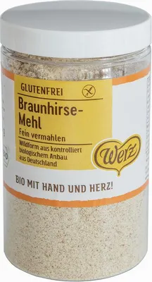 Produktbild von naturkorn mühle Werz - Braunhirse gemahlen glutenfrei - 200g
