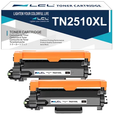Tonerkartuschen TN2510XL, 2 Stück, 3000 Seiten, für Brother
