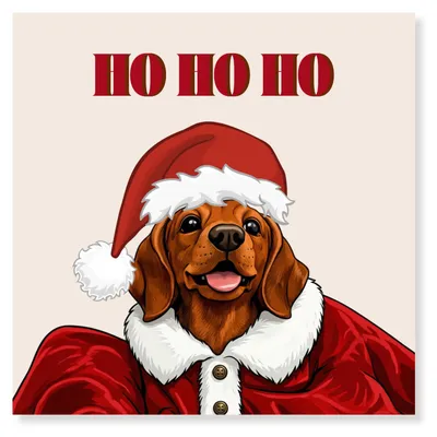 Immagine prodotto di Tovaglioli di carta "Ho Ho Ho" – Triplo strato – 33x33 cm (20 pezzi)