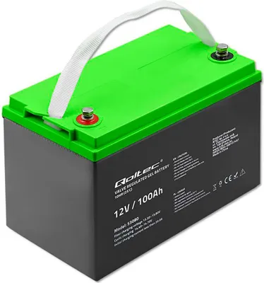 Obrázek produktu pro Qoltec Battery żelowy | 12V | 100Ah | GEL | 29.3kg