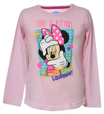 Produktbild von Langarmshirt Disney Minnie Mouse Rosa 98 cm