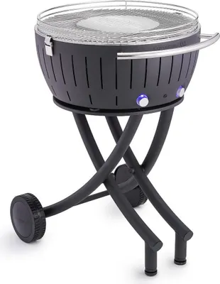 Zdjęcie produktu dla Grill ogrodowy LotusGrill XXL (G600) 21,8 kg, antracytowo-szary ze złączem USB