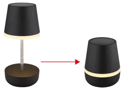 Produktbild von GLOBO 36638S, Edelstahl, Kunststoff, III, IP44, LED, 0,06 W, 3 V