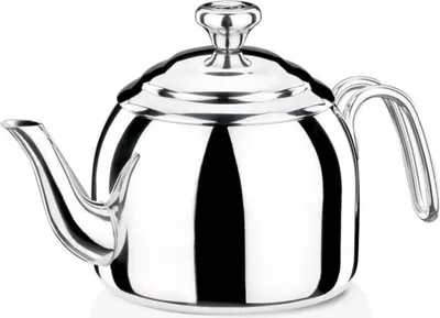Produktbild von Korkmaz Droppa Teekessel 1,3L, 18/10-Edelstahl - Klassisch, stilvoll & funktional