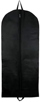 Produktbild von Kleiderständer für lange Anzüge - 135 x 70 cm - Schwarz - atmungsaktives Material