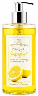 Produktbild von Florex Flüssigseife mit Schafmilch 400 ml im Spender Grapefruit