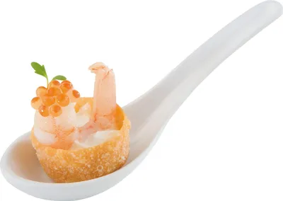 Obrázok produktu pre APS Hong Kong Fingerfood-Löffel, weiß, Höhe: 45 mm, Länge: 135 mm
