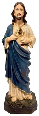Image de Statue du Cœur de Jésus, 30 cm - Art Sacrum