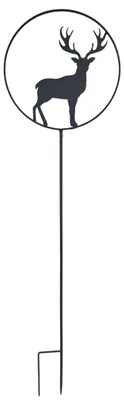 Metall-Hirsch 122 cm, wetterfest, Gartendeko