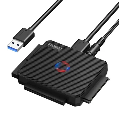 Obrázok produktu pre Adaptér USB 3.0 na SATA a IDE, konvertor pre pevné disky pre 2,5 a 3,5 palcové HDD/SSD