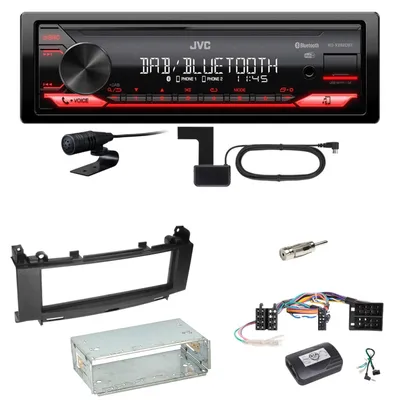 Produktbild von JVC KD-X282DBT Bluetooth DAB Einbauset für Mercedes A B Klasse W169 W245