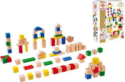 Image de Eichhorn - cubes en bois - 76 pièces - 75 ans