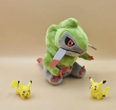Produktbild von Pokemon Sharfax Kuscheltier - 15 cm Plüschtier Fraxure